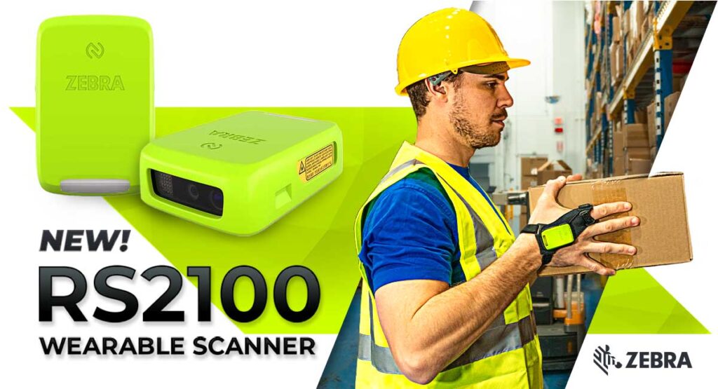 Zebra RS2100 Wearable Barcode Scanner